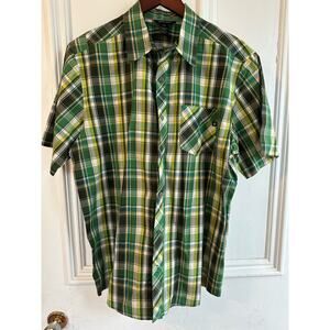 Marmot Mens Short Sleeve Button Down‎ Shirt Sz Large